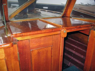 Wood Motorboat Pettersson Salonboot Photo 16