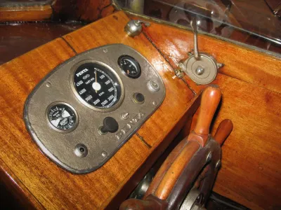 Wood Motorboat Pettersson Salonboot Photo 20