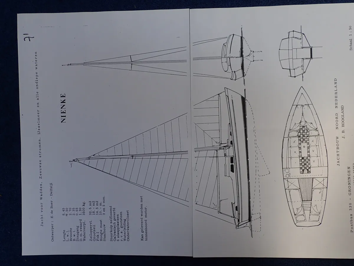 Steel Sailboat Nienke 