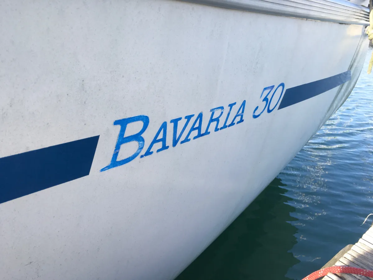 Polyester Sailboat Bavaria 30