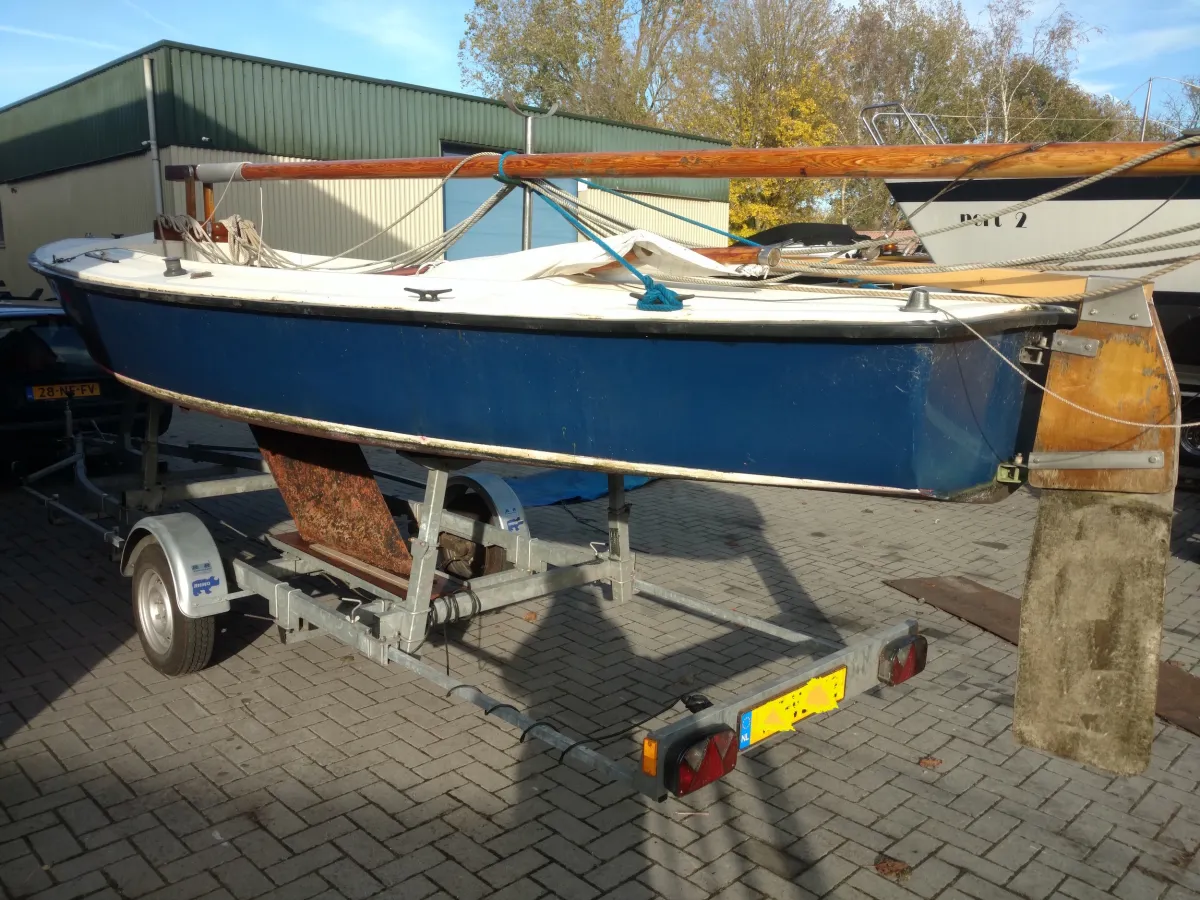 Polyester Open zeilboot Polyvalk Zeilboot