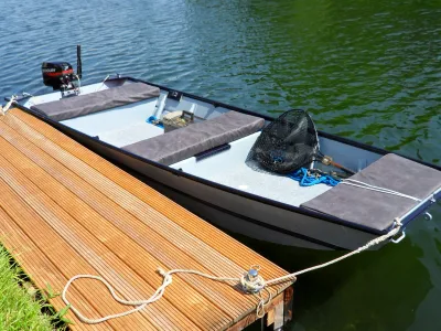 Aluminium Console boat Fishing boat Aluminium Photo 2