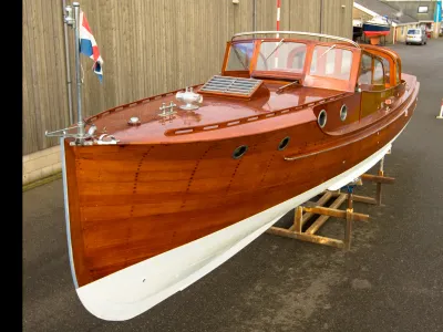 Wood Motorboat Pettersson Salonboot 12,05 Meter Photo 1