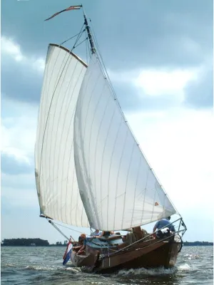 Wood Sailboat Grundel 840 Photo 2