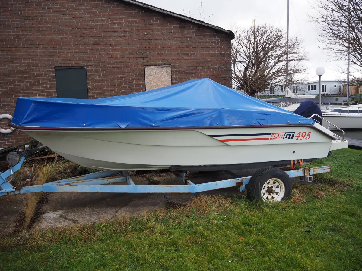 Polyester Console boat Elan 495 GT