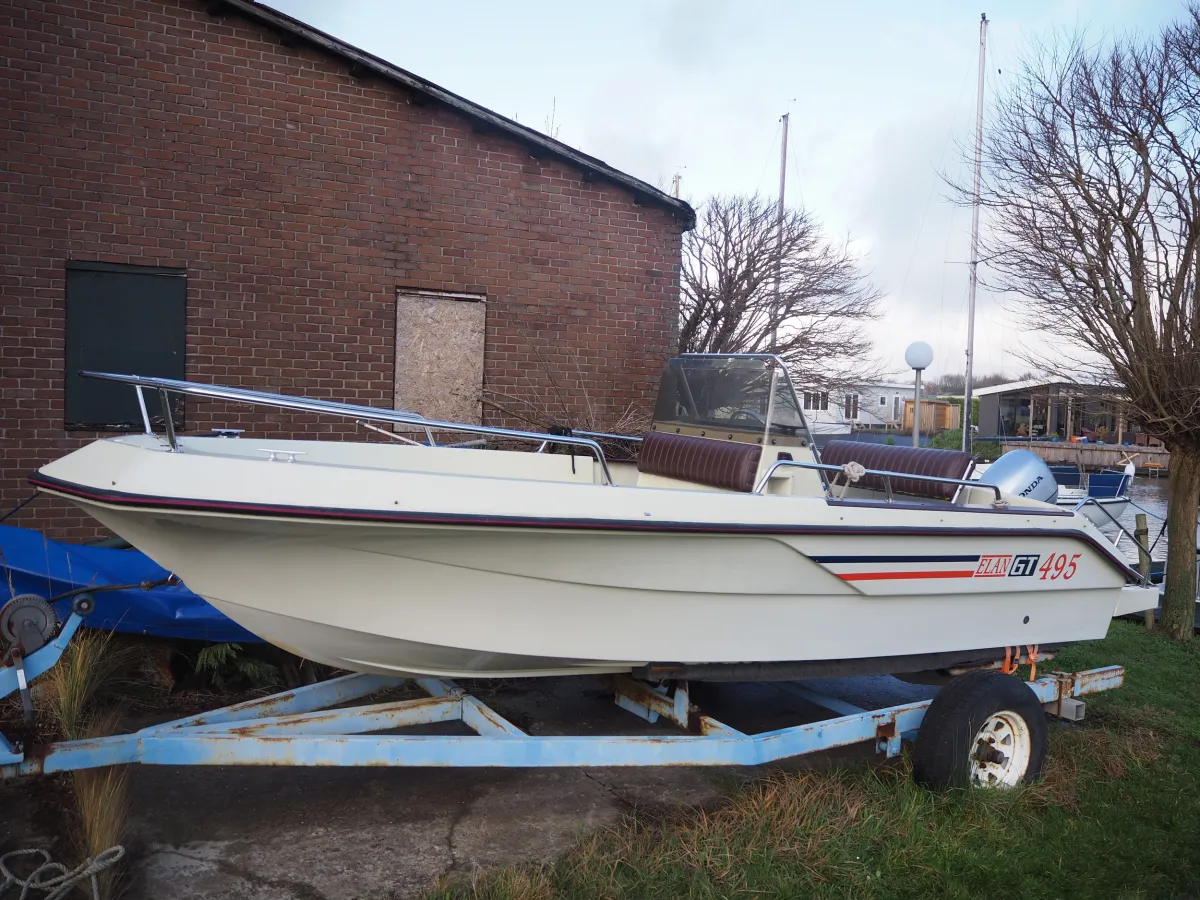 Polyester Console boat Elan 495 GT