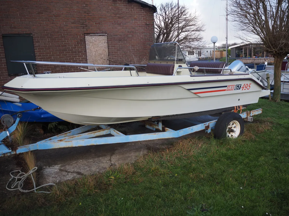 Polyester Console boat Elan 495 GT