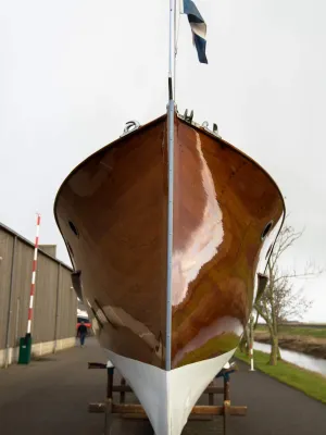 Wood Motorboat Pettersson Salonboot 12,05 Meter Photo 8