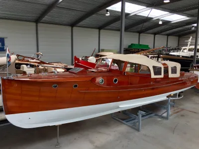 Wood Motorboat Pettersson Salonboot 12,05 Meter Photo 9