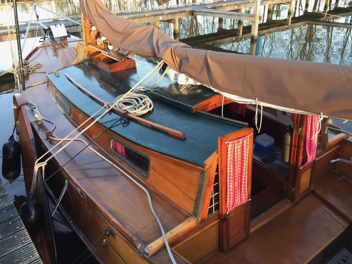 Wood Sailboat Grundel 840