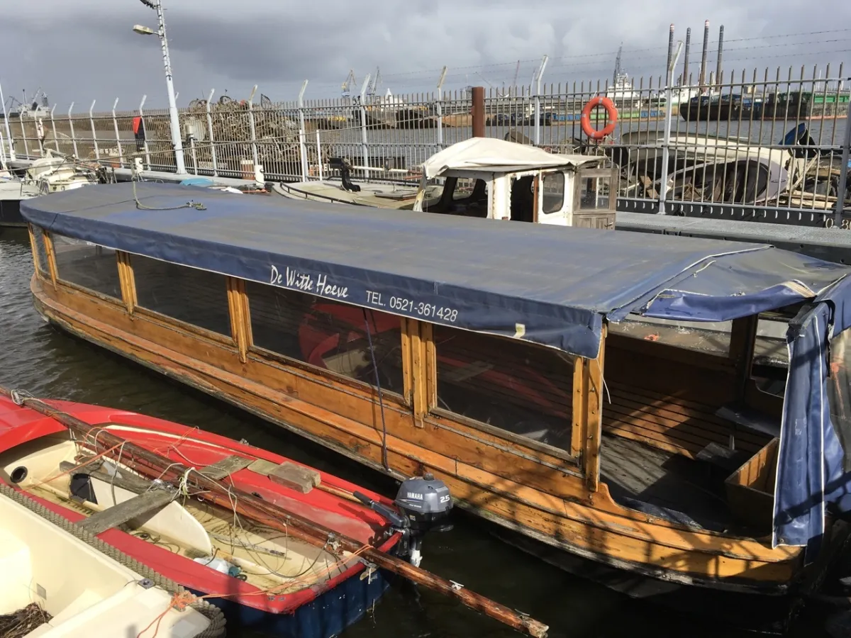 Wood Budgetboat Grachtenboot Rondvaartboot