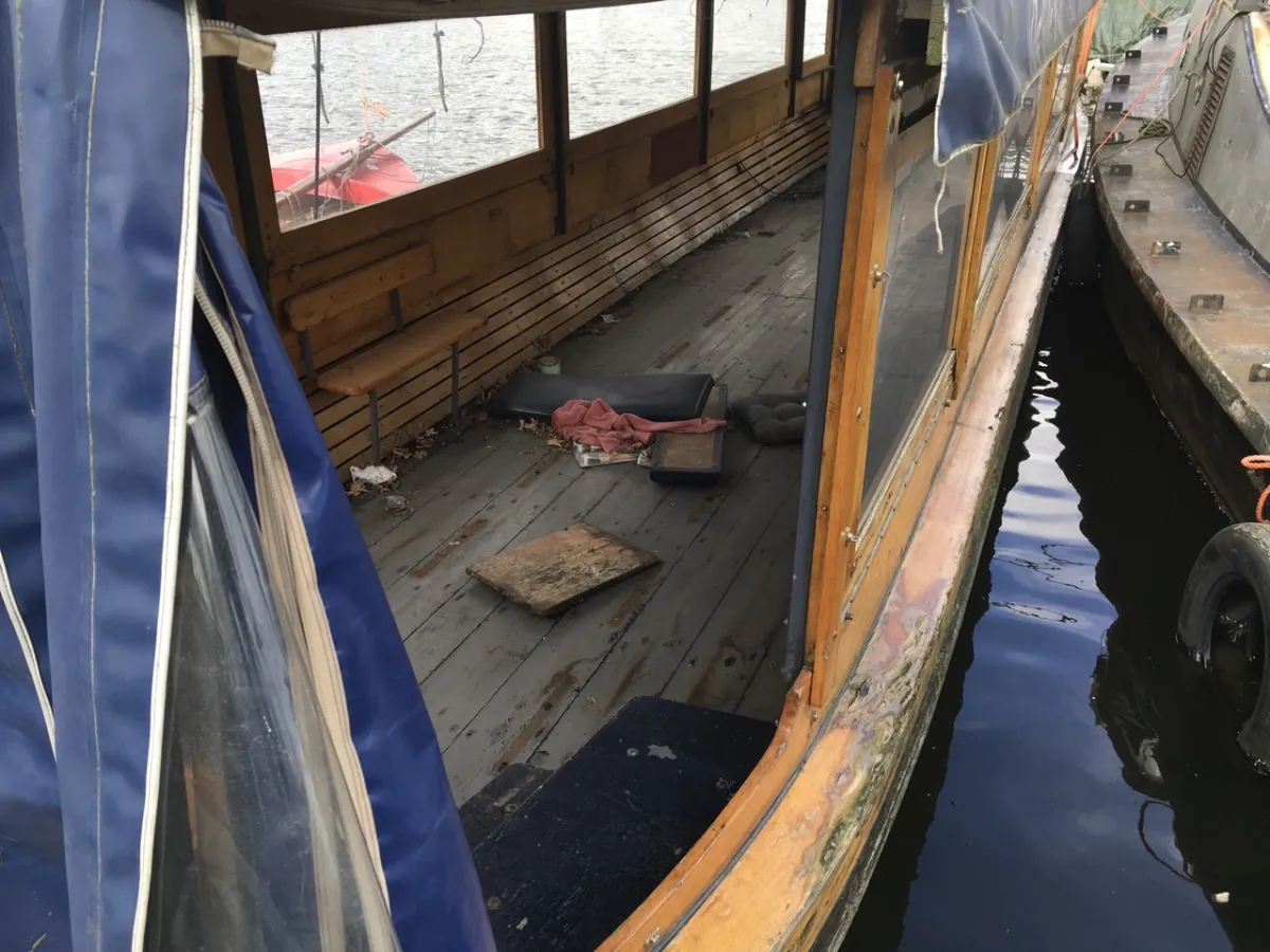 Wood Budgetboat Grachtenboot Rondvaartboot