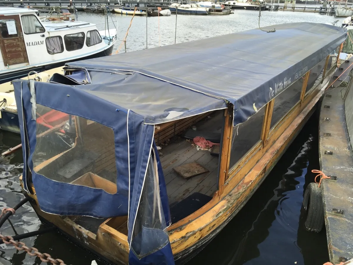 Wood Budgetboat Grachtenboot Rondvaartboot