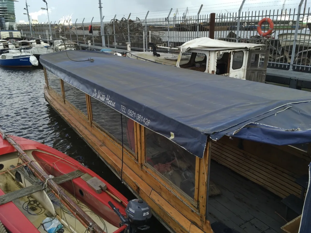 Wood Budgetboat Grachtenboot Rondvaartboot