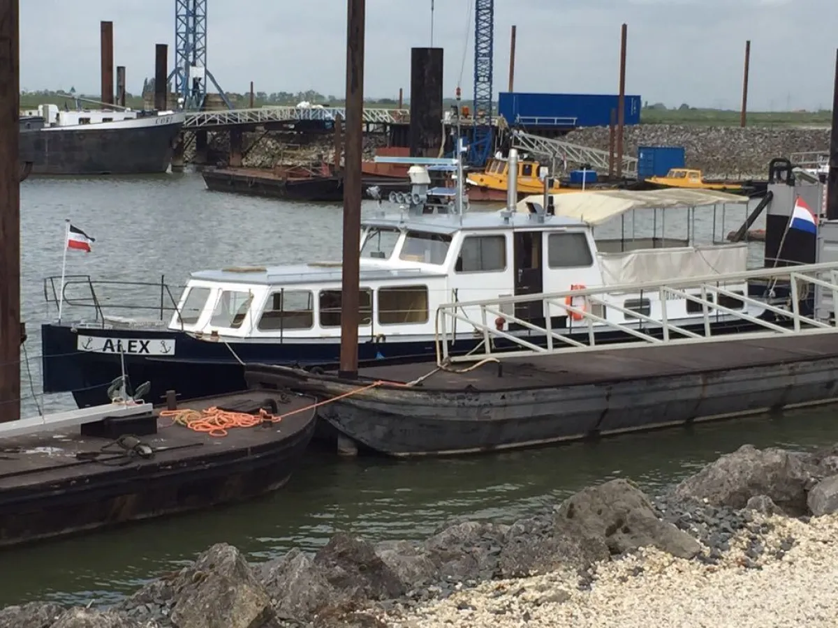 Staal Werkboot Werkboot Woonschip met SI