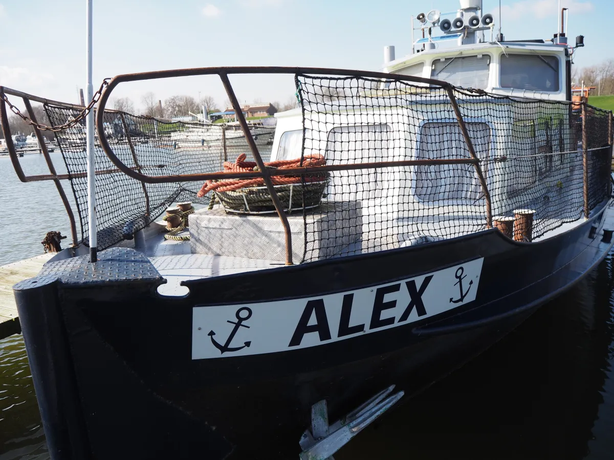 Staal Werkboot Werkboot Woonschip met SI