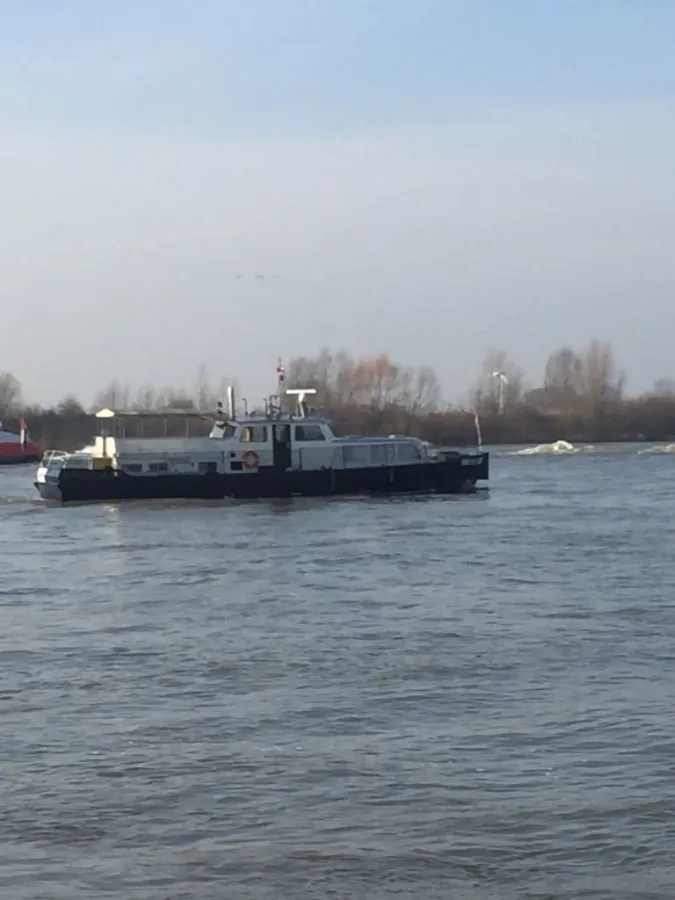 Staal Werkboot Werkboot Woonschip met SI