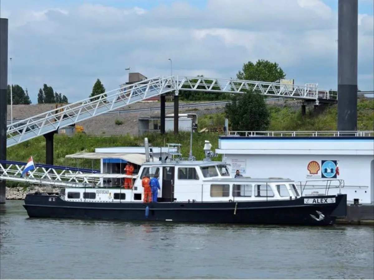 Staal Werkboot Werkboot Woonschip met SI