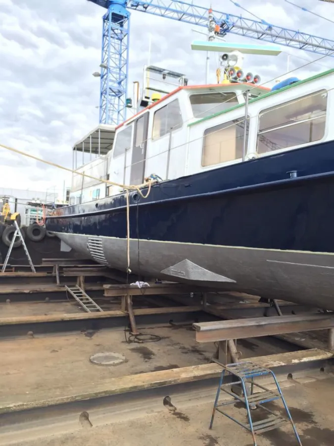 Staal Werkboot Werkboot Woonschip met SI