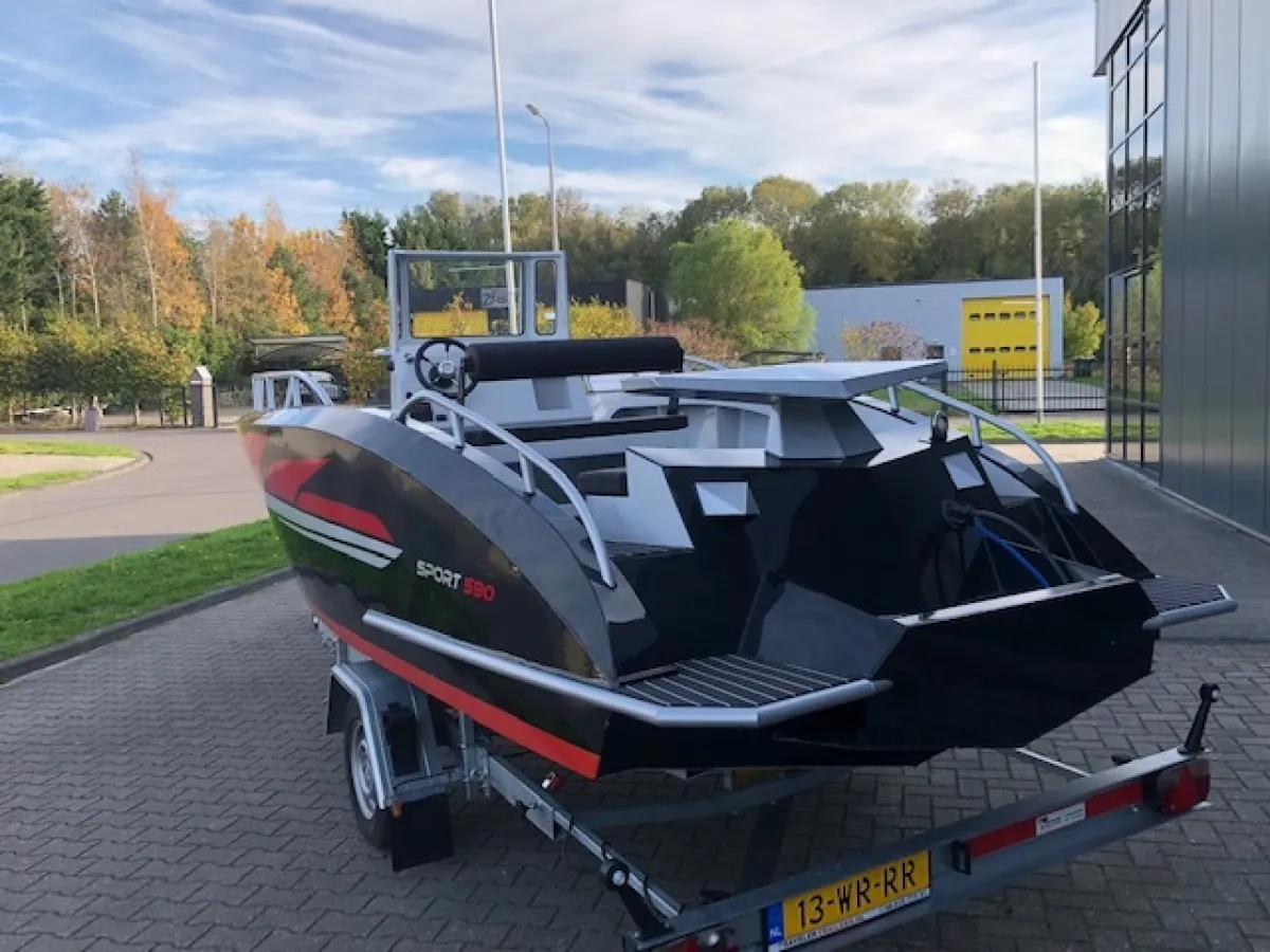 Aluminium Console boat Hydrowave 590 Sport