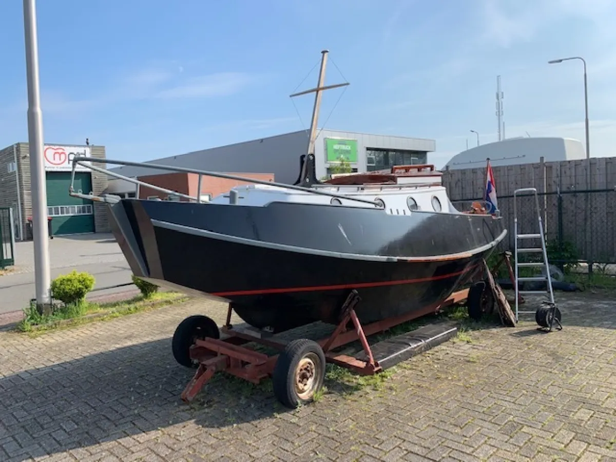 Steel Motorboat Schouw Staal