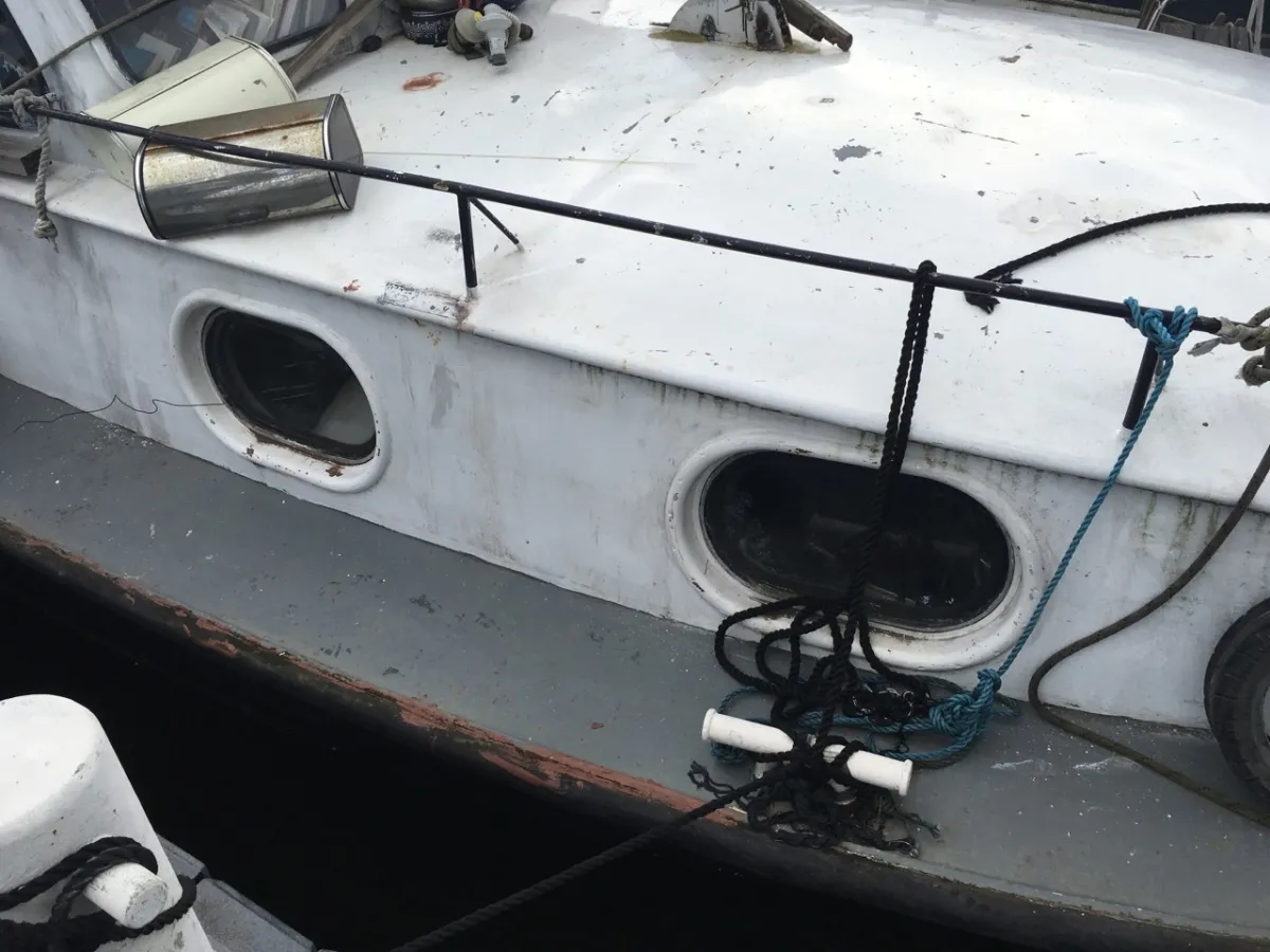 Steel Budgetboat Schottel boat Motorboot