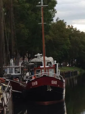 Staal Werkboot IJsselmeer Kotter Foto 2