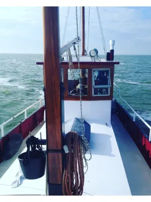 Staal Werkboot IJsselmeer Kotter Foto 13