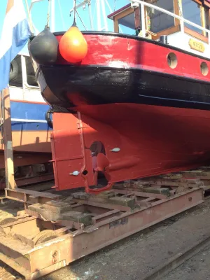 Staal Werkboot IJsselmeer Kotter Foto 15