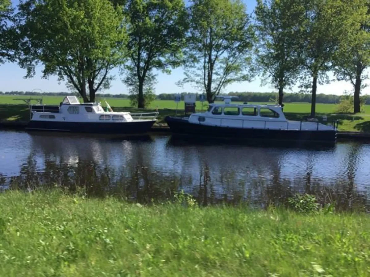 Steel Motorboat Schottel boat Ex Douane