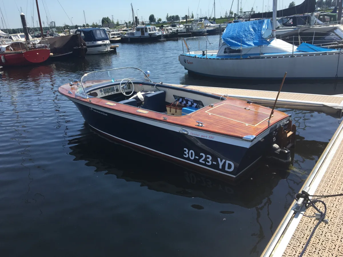 Polyester Speedboat Christensen 580