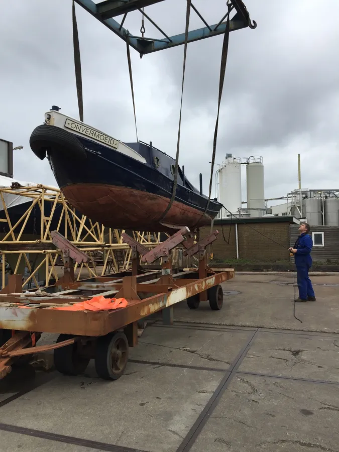 Steel Workboat Tugboat Geklonken Staal