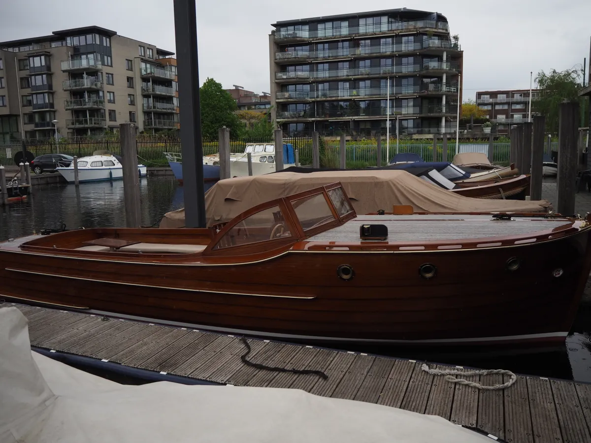 Wood Motorboat Breedendam MTB 26