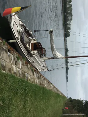 Hout Zeilboot Zeilboot Klassiek Scherp Foto 2