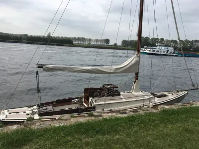 Hout Zeilboot Zeilboot Klassiek Scherp Foto 4