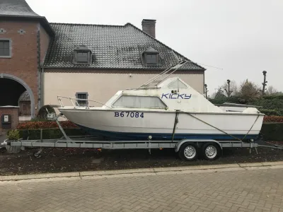 Composite Speedboat Beekman Speedboot 22 Met Trailer Photo 1