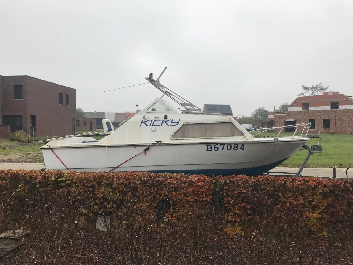 Composite Speedboat Beekman Speedboot 22 Met Trailer