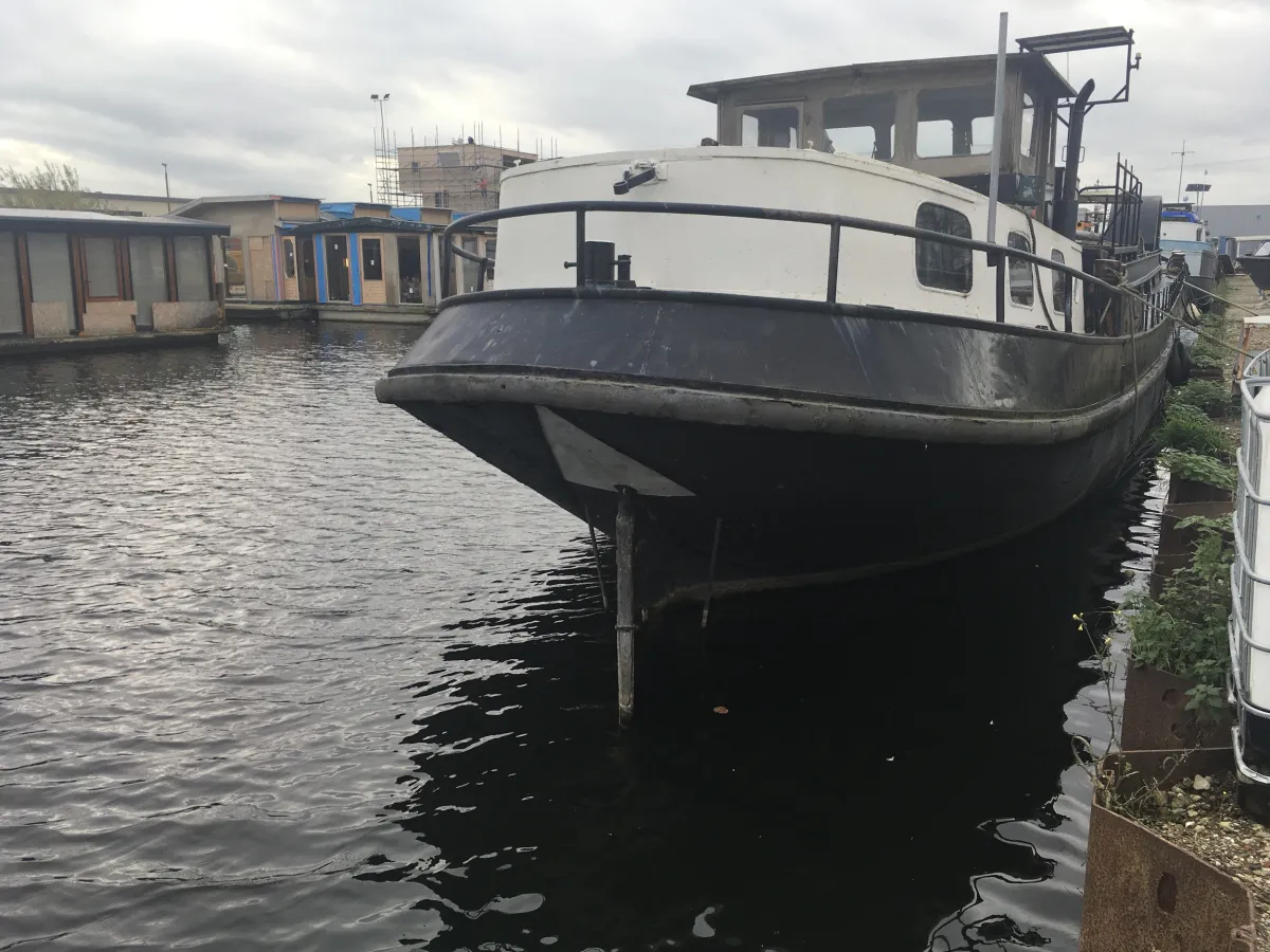 Acier Péniche Bateau-maison 33 Meter