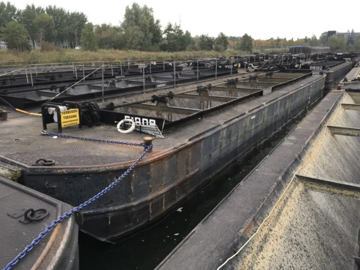 Staal Werkboot Werkboot Onderlosser