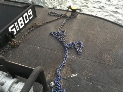 Staal Werkboot Werkboot Onderlosser Foto 5