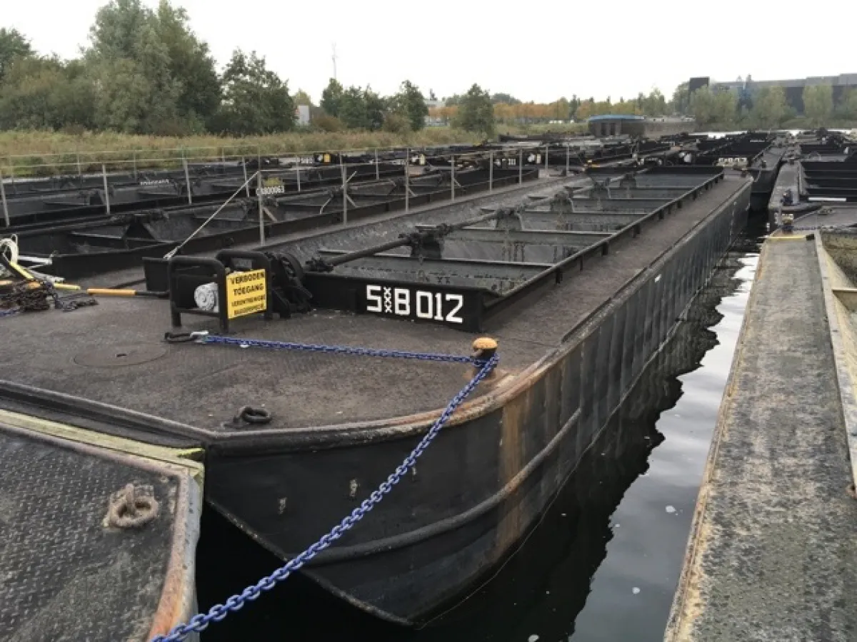 Staal Werkboot Werkboot Onderlosser