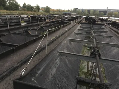 Staal Werkboot Werkboot Onderlosser Foto 10