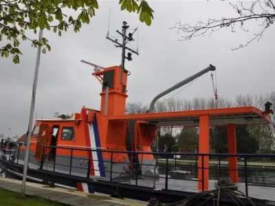 Steel Workboat Patrol vessel Police Patrol Vessel Photo 2