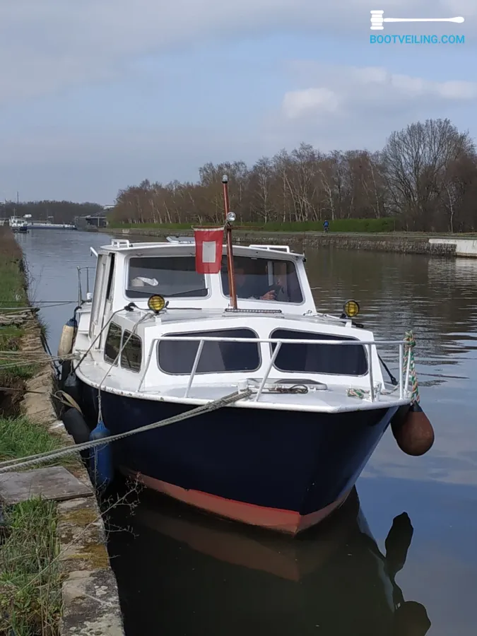 Steel Motorboat Motor cruiser 29