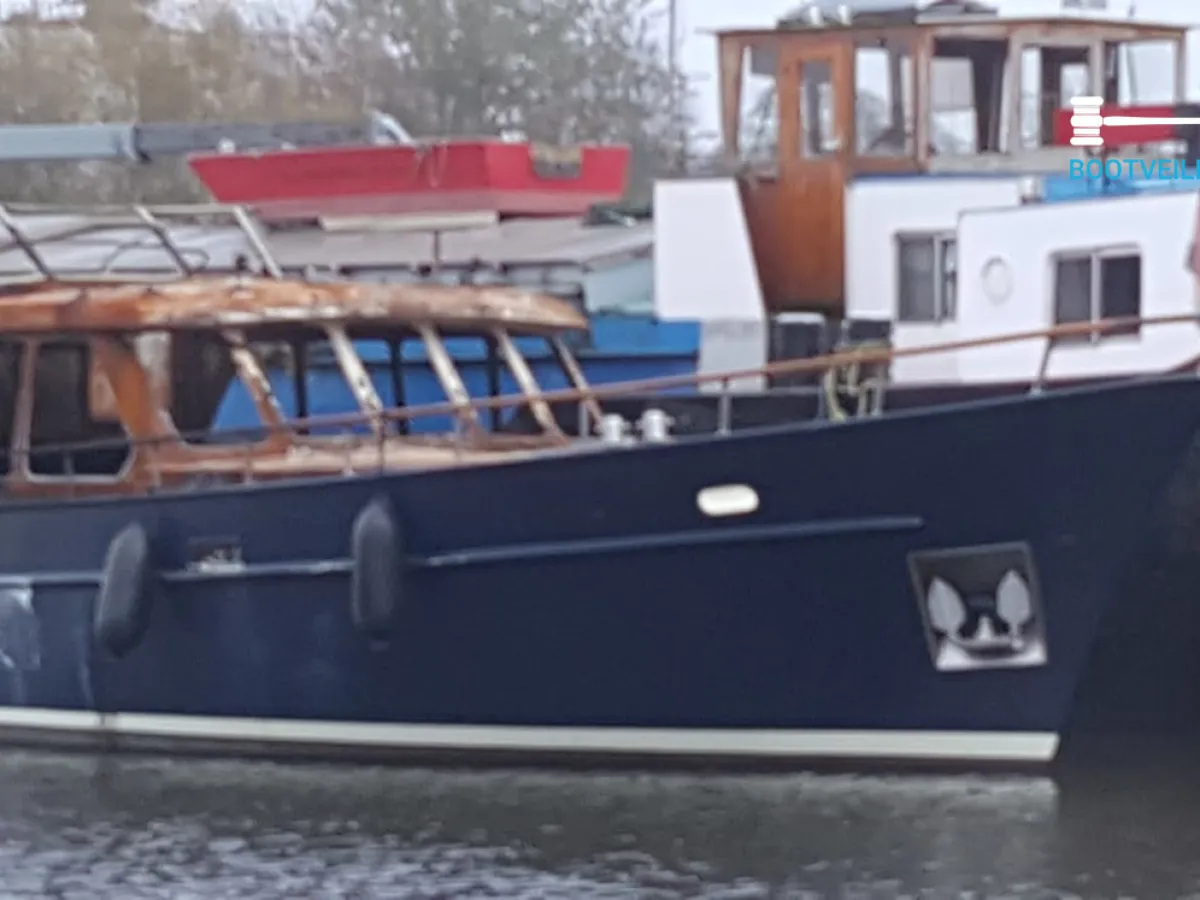 Steel Motorboat Custom Trawler 53