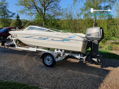 Polyester Speedboat Beekman Ultra 430 LTD - 65pk Met Trailer Photo 20