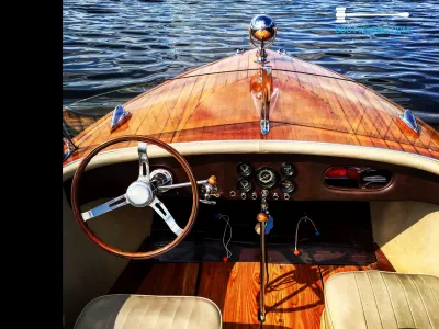 Wood Speedboat Runabout 19 Photo 12