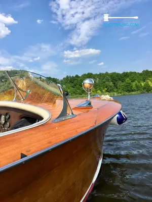 Wood Speedboat Runabout 19 Photo 16