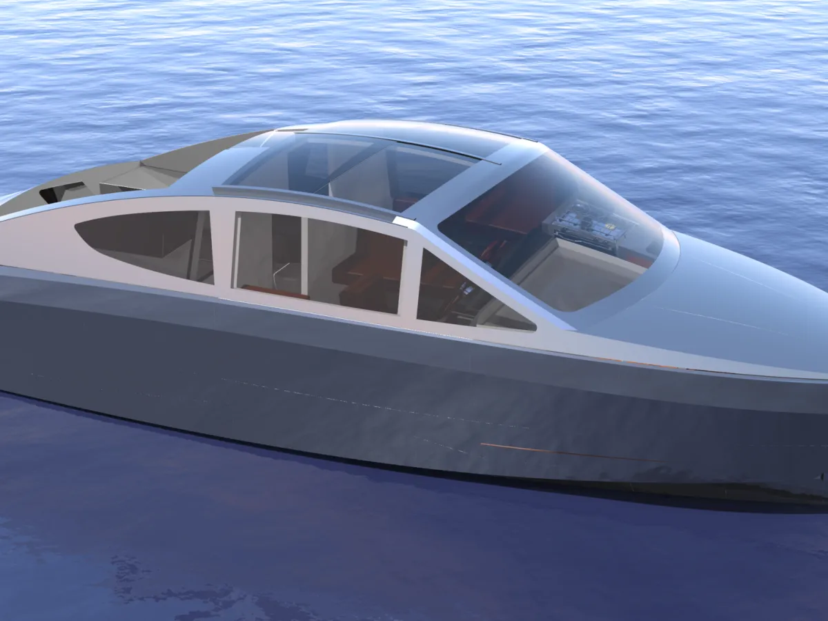 Aluminium Motorboat Korvet CALM