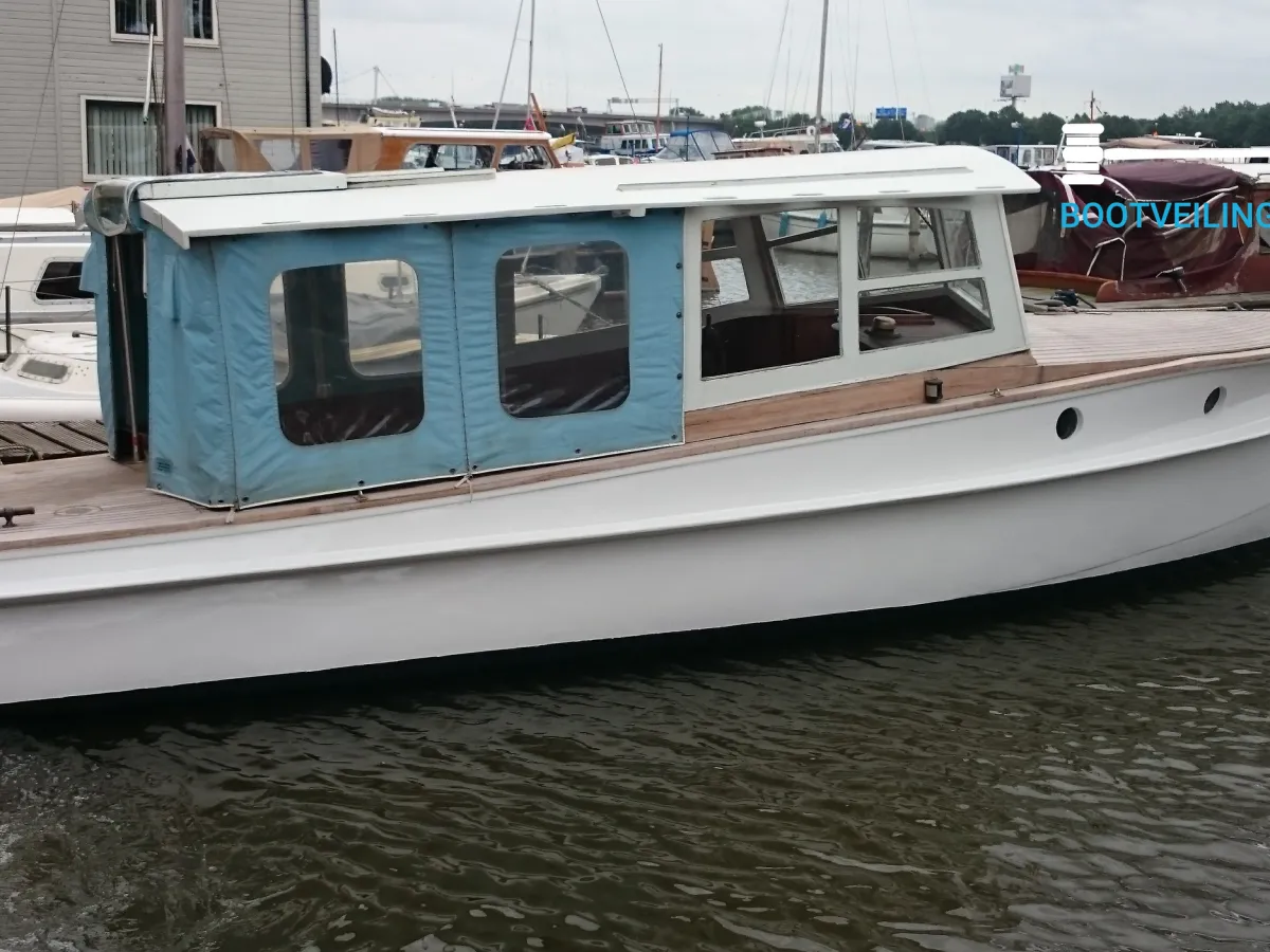 Steel Motorboat Bakdekker 24